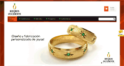 Desktop Screenshot of joyerosdeoccidente.com